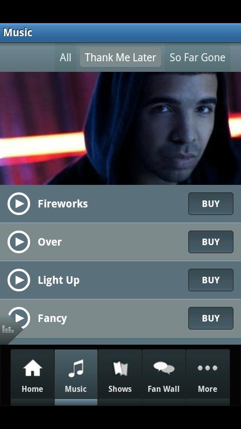 Drake Official Android Entertainment