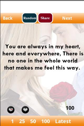 Romantic Lovely Messages Android Entertainment