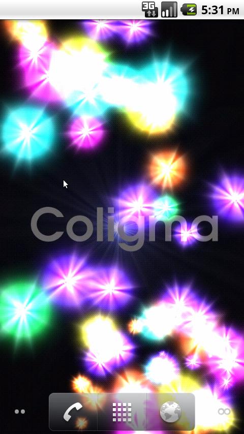 Coligma Live Wallpaper Android Personalization