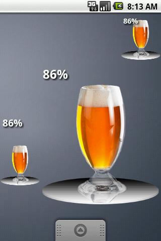 Free Beer Battery Widget Android Entertainment