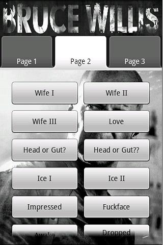 Bruce Willis Soundboard Android Entertainment