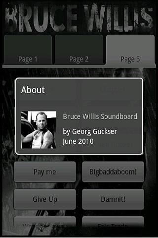 Bruce Willis Soundboard Android Entertainment