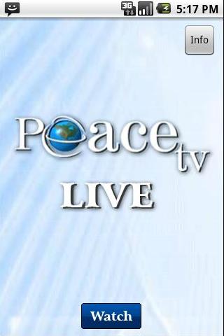 Peace TV Live Android Entertainment