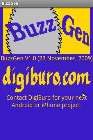 BuzzGen Android Entertainment