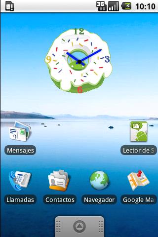 Donut Clock Android Entertainment