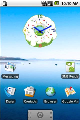 Donut Clock Android Entertainment
