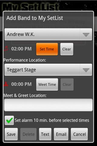 Vans Warped Tour Official App Android Entertainment