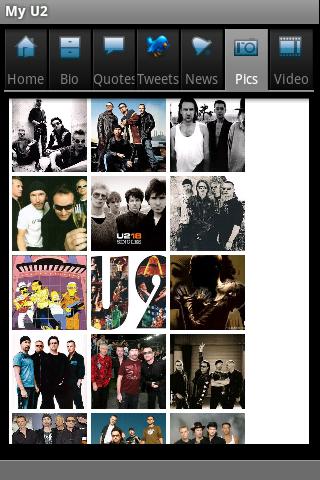 My U2 Android Entertainment