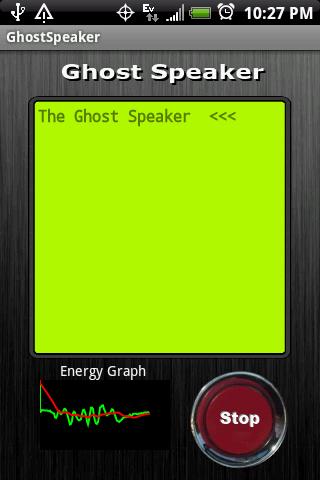 Ghost Speaker Android Entertainment