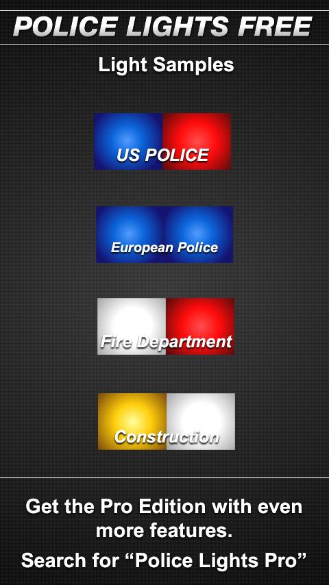 Police Lights Free Android Entertainment