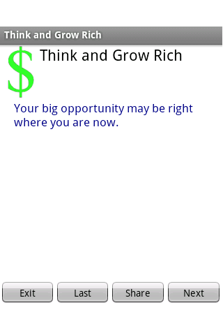 Think and Grow Rich