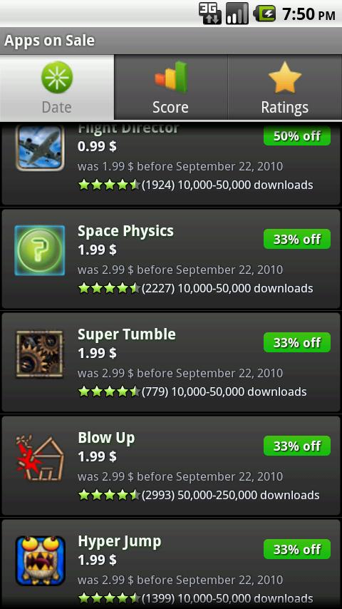 Apps on Sale Android Entertainment