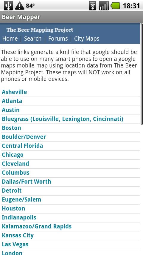 Beer Mapper Android Entertainment