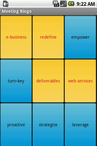 Meeting Bingo