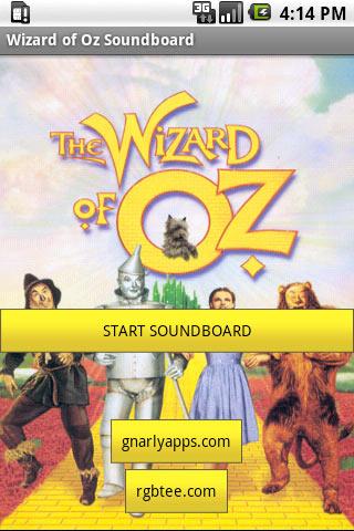 Wizard of Oz Soundboard Android Entertainment