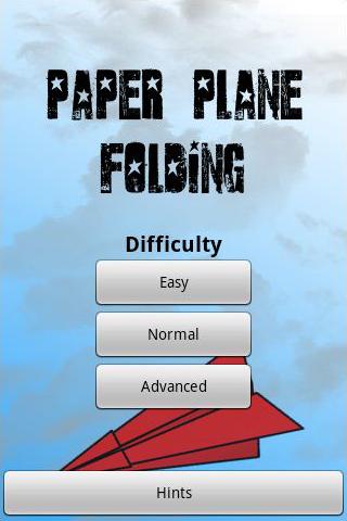 Paper Plane Folding Android Entertainment