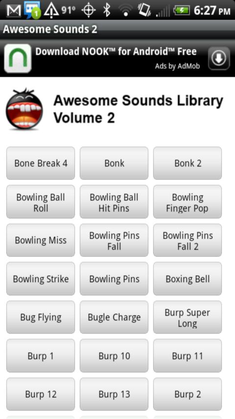 Awesome Sounds Library 2 Android Entertainment