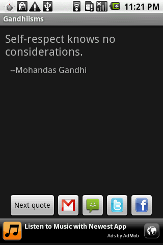 Gandhiisms Android Entertainment