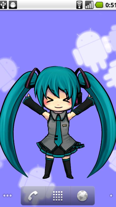 MikuLiveWallpaper Android Entertainment
