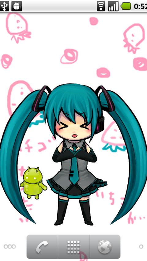 MikuLiveWallpaper Android Entertainment