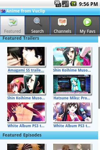 Anime on Vuclip Android Entertainment