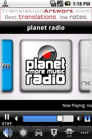 planet radio Android Entertainment