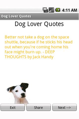 Dog Lover Quotes Android Entertainment