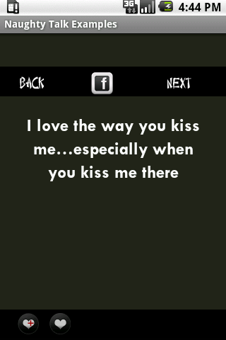 Naughty Talk Examples Android Entertainment