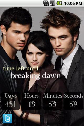 Breaking Dawn : Countdown Android Entertainment