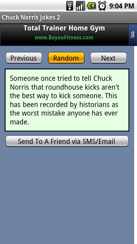 Chuck Norris Jokes 2 Android Entertainment