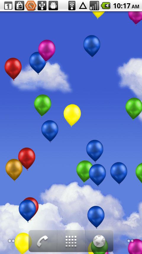Balloons Live Wallpaper Android Entertainment