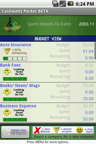 CashWaltz™ Pocket Free Trial Android Finance