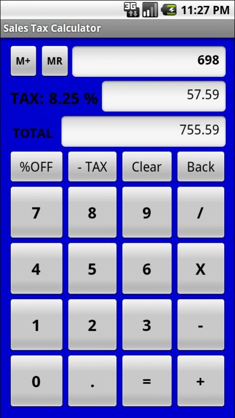 Sales Tax/Vat Calculator Free Android Finance