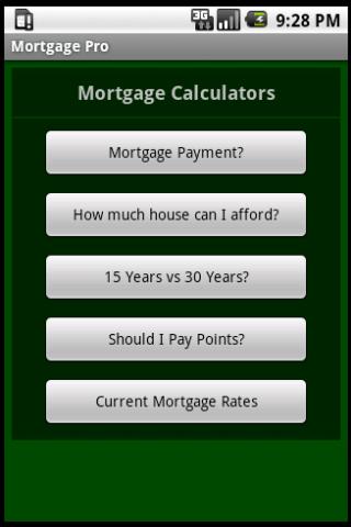 Mortgage Pro Android Finance
