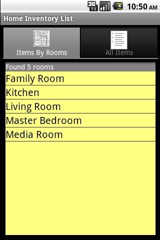 Home Inventory Organizer Lite