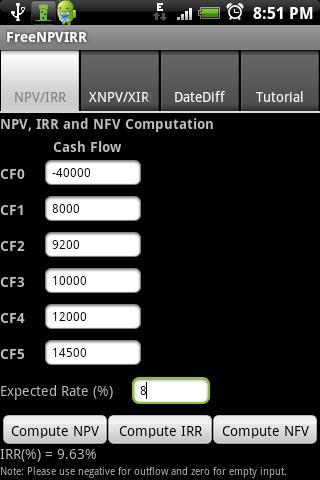 FREENPVIRR Android Finance