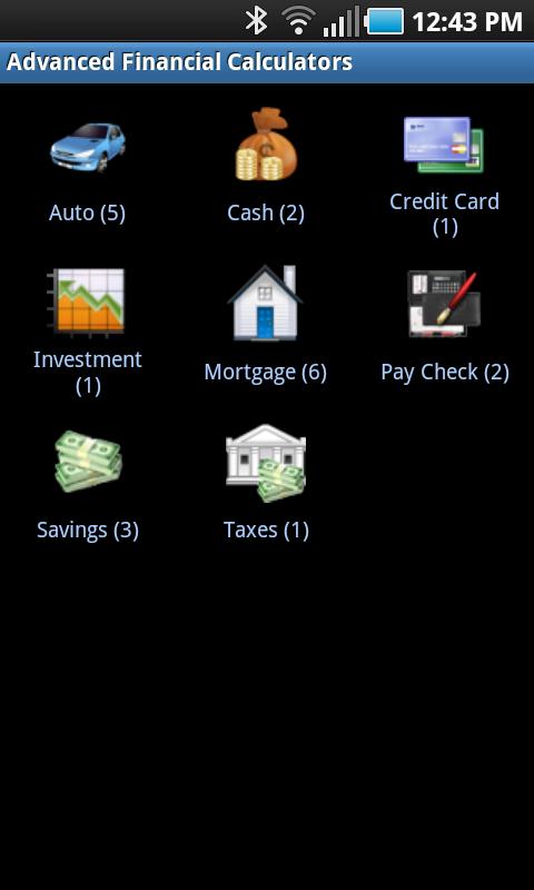 Advanced Financial Calculators Android Finance