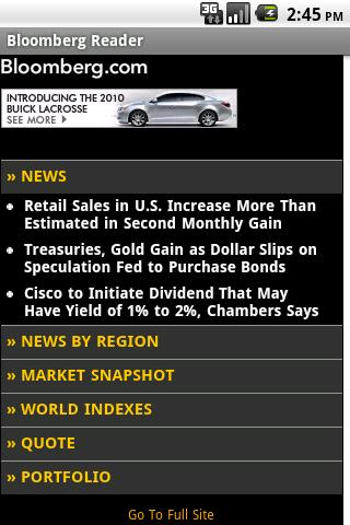 NiX Reader For Bloomberg