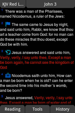 KJV Red Letter for CadreBible Android Reference