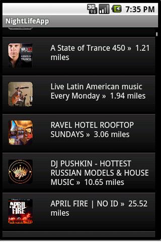 NightLifeApp Android Lifestyle