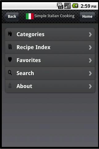 Simple Italian Cooking Android Lifestyle