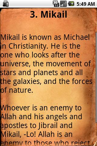Angels and Islam Lite Android Lifestyle