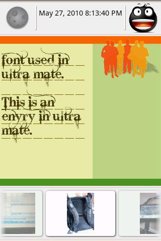 Ultra Mate Journal fonts 3 Android Lifestyle