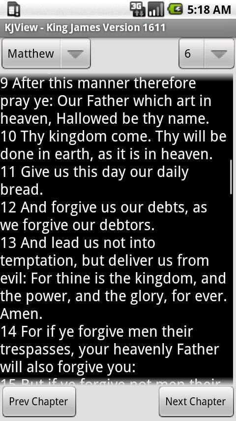 King James Version 1611 Viewer Android Lifestyle