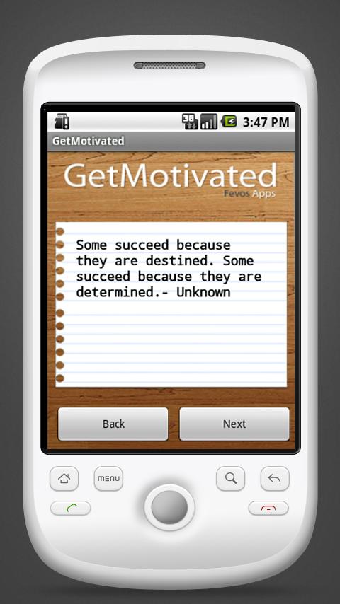 Get Motivated Android Lifestyle