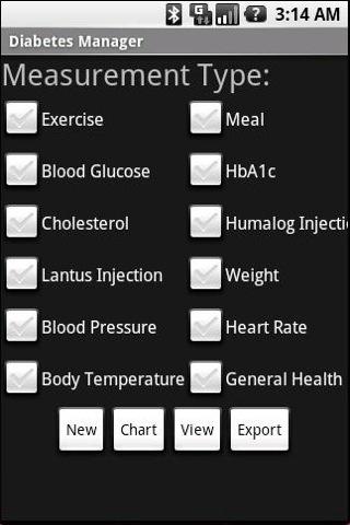 DiabetesManager Android Lifestyle