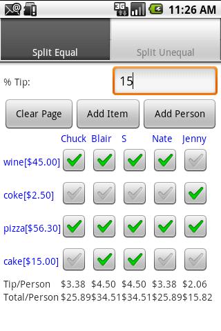 BillSplitter Android Lifestyle
