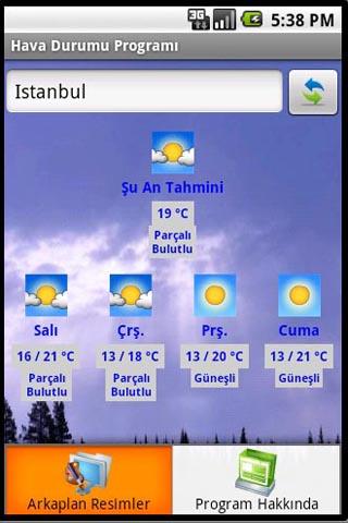 Turkey Weather forecast Android News & Weather