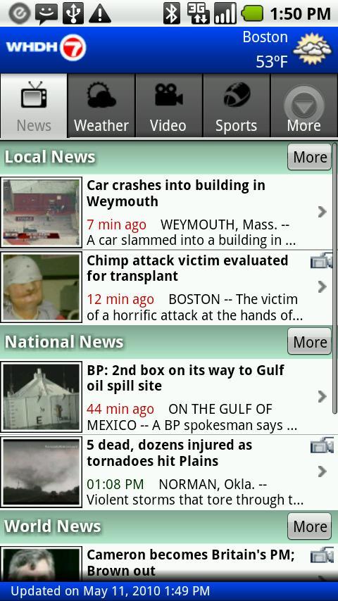 WHDH New England News Android News & Weather