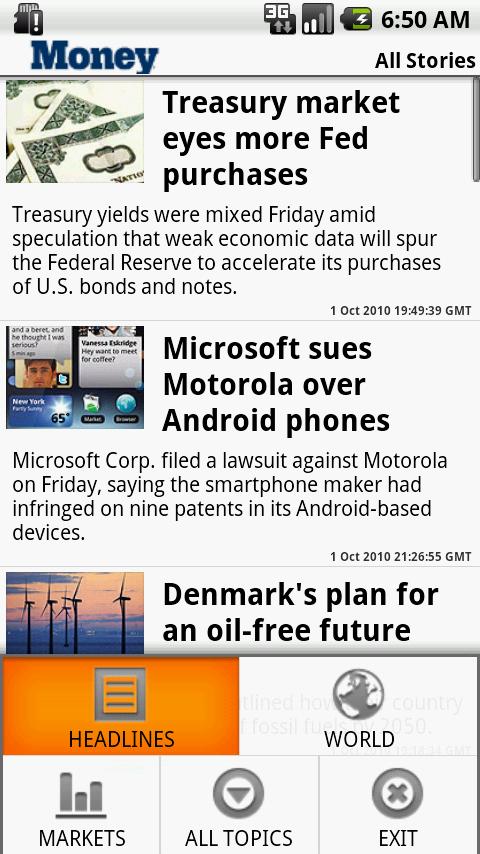 CNN Money Android News & Magazines